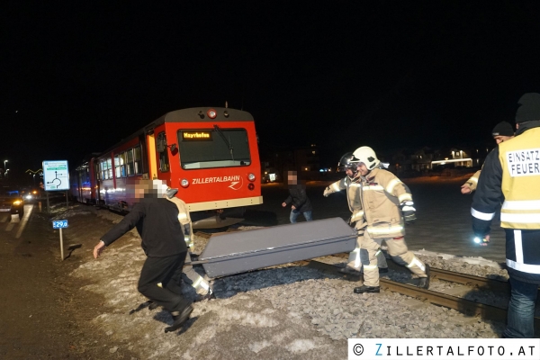 Tödlicher Unfall mit Zillertalbahn in Mayrhofen