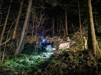 Spektakulärer Verkehrsunfall endet mit 2 Schwerverletzen