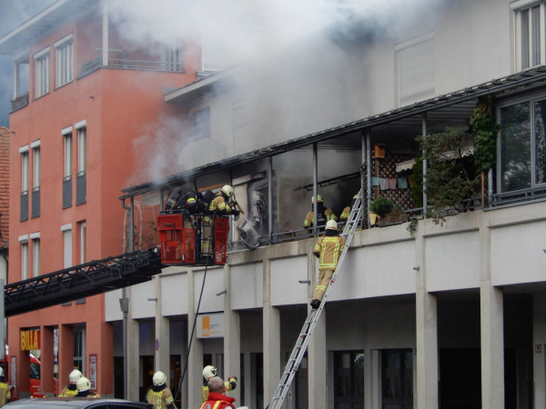 Balkonbrand in Schwaz