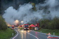 Großübung im Brettfalltunnel: Realitätsnahes Szenario erfolgreich abgearbeitet