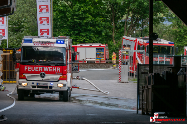 Silobrand in Kaltenbach – Schnelles Eingreifen verhindert Schlimmeres
