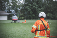 Waldbrand im Rofangebirge fordert FF Eben am Achensee
