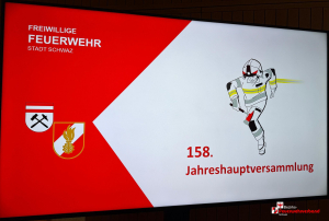 158. Jahreshauptversammlung der Freiwilligen Feuerwehr Schwaz