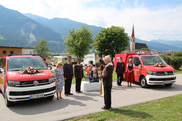 Ein großer Feiertag für die Feuerwehr Stans