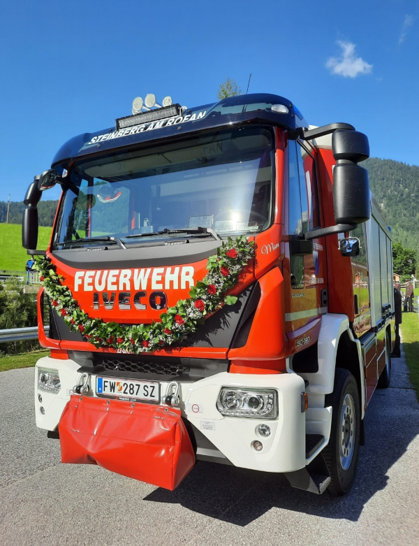 Fahrzeugweihe TLFA - 2000 der Feuerwehr Steinberg am Rofan