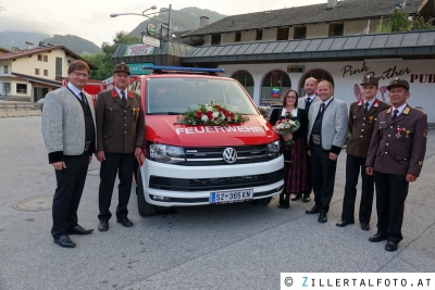 Fahrzeugweihe und Floriani in Ramsau i. Z.