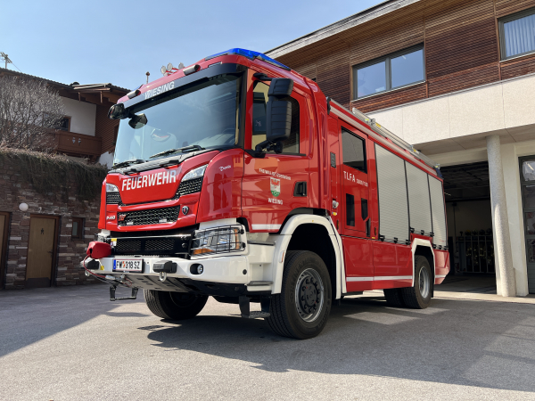 Neues TLFA 3000/100 der Freiwilligen Feuerwehr WIESING
