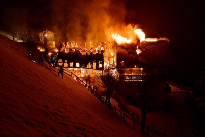 Großbrand am Weerberg