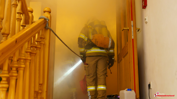 Gemeinsame Einsatzübung: Brand im Hotel in Gerlos