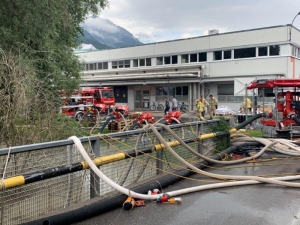 Hochwassereinsätze im Bezirk Schwaz