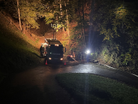 Feuerwehrabschnitt Jenbach übte gemeinsam in Gallzein