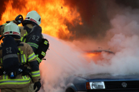 Frundsbergübung 2021 der Feuerwehr Schwaz